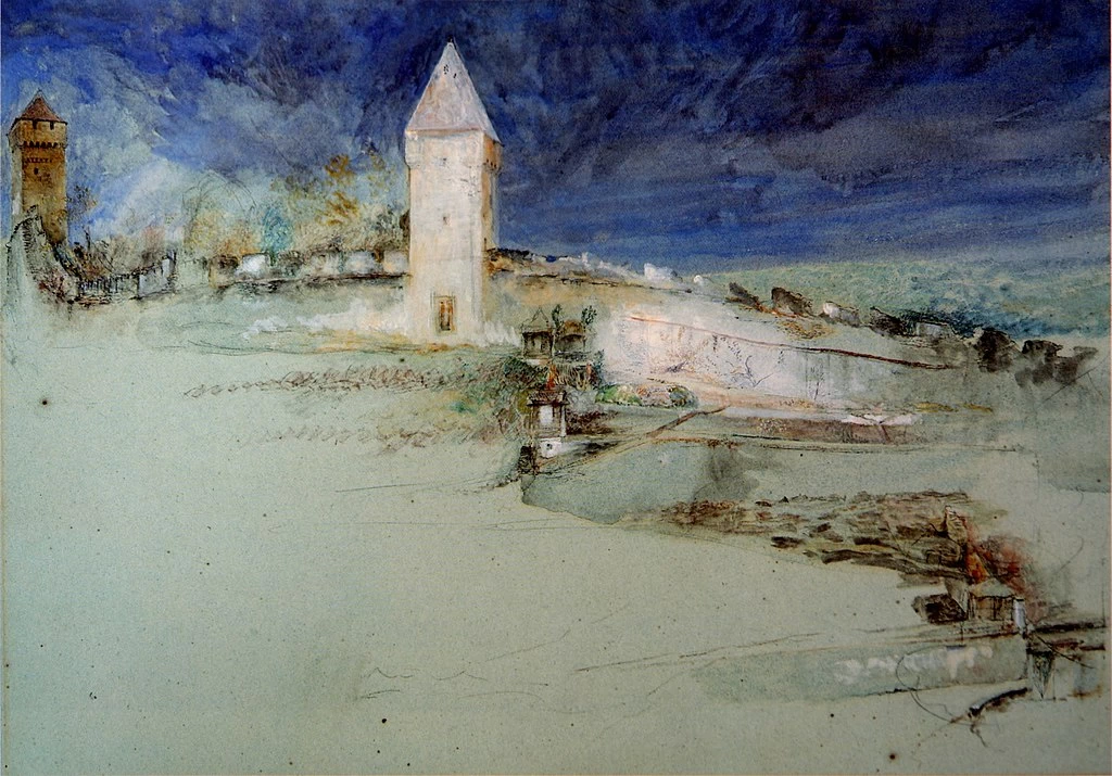 Le mura di Lucerna, ~ 1866